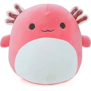 Squishmallow Archie Pink Axolotl,  Aquatic Sealife 8"